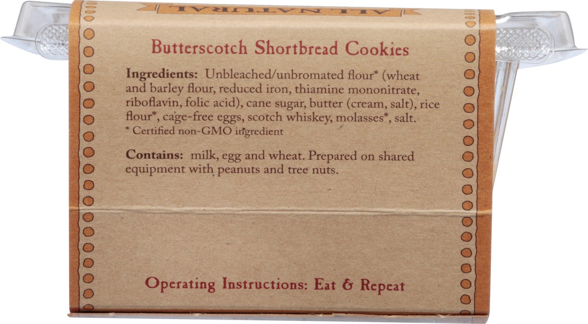 slide 11 of 13, Wackym's Kitchen All Natural Shortbread Butterscotch Cookies 5.5 oz, 5.5 oz