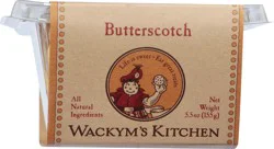 Wackym's Kitchen All Natural Shortbread Butterscotch Cookies 5.5 oz