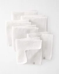Littleplanet Baby 6-Pack Organic Cotton Washcloths - One Size