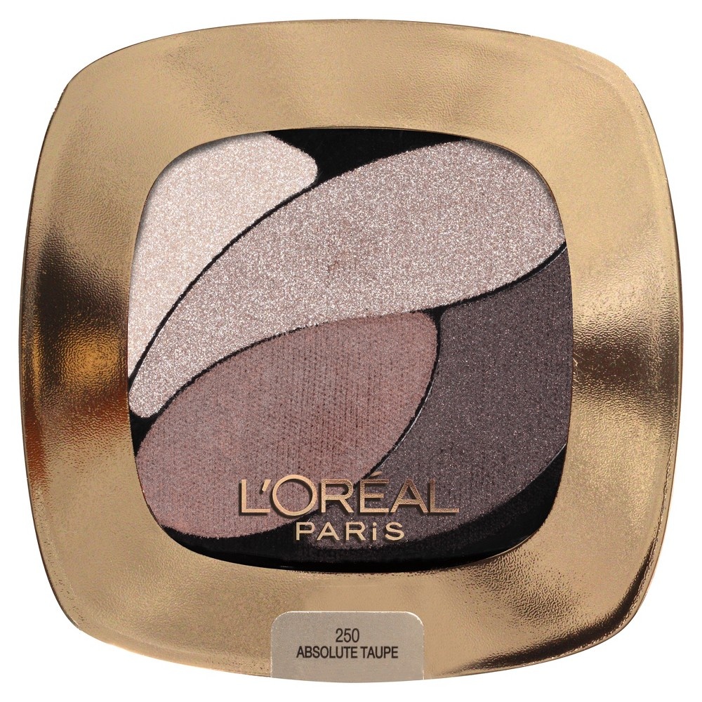 slide 3 of 3, L'Oréal Colour Riche Dual Effects Shadows 250 Absolute Taupe, 12 oz