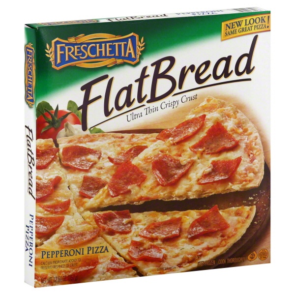 slide 1 of 1, Freschetta Pizza Flatbread Pepperoni, 12.6 oz