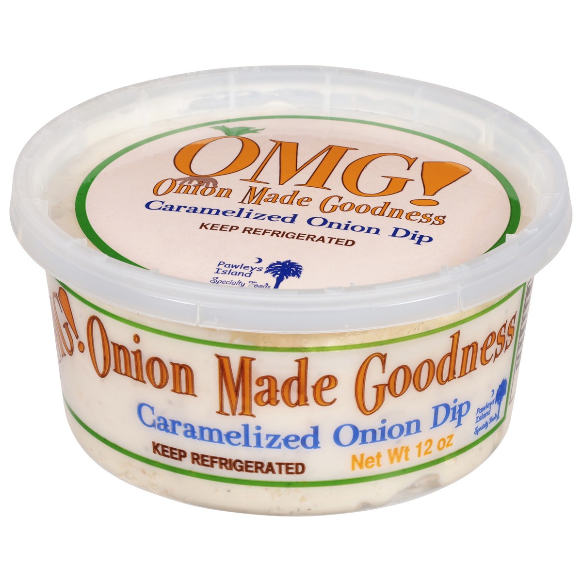 slide 8 of 13, OMG! Onion Made Goodness Caramelized Onion Dip 12 oz, 12 oz