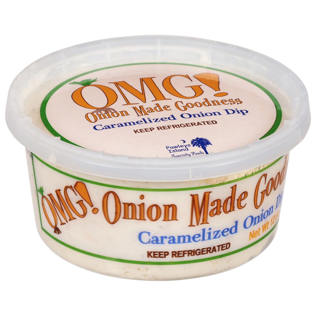 slide 6 of 13, OMG! Onion Made Goodness Caramelized Onion Dip 12 oz, 12 oz