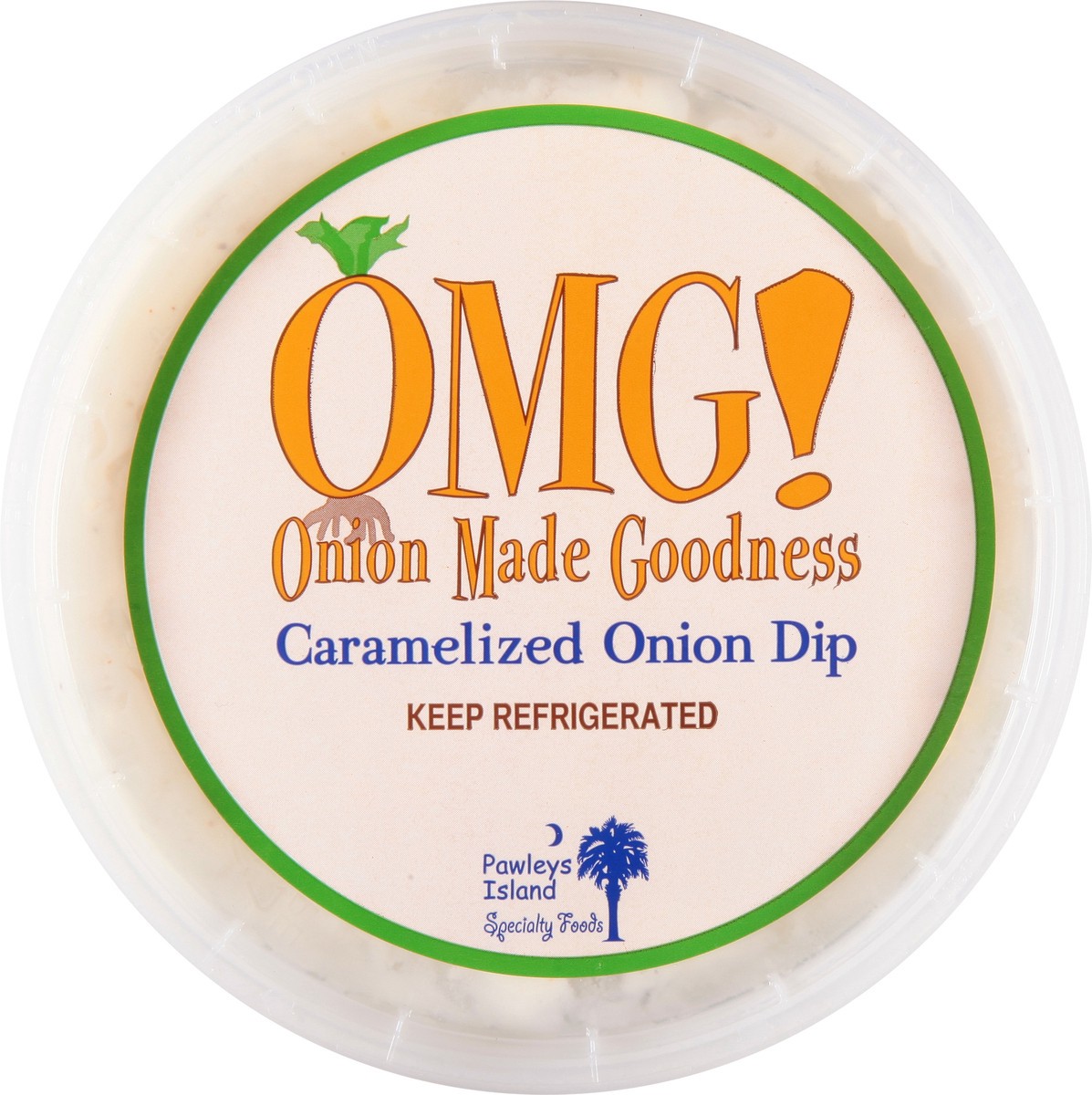 slide 9 of 13, OMG! Onion Made Goodness Caramelized Onion Dip 12 oz, 12 oz