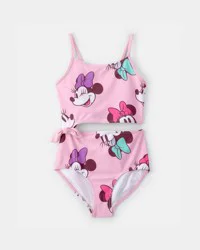 Carter's Girls' 1-Piece Disney Minnie Mouse Swimsuit - Pink, Size 6-6X