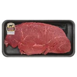 Certified Angus Beef Boneless Top Round Steak (1-2 Steaks Per Tray)