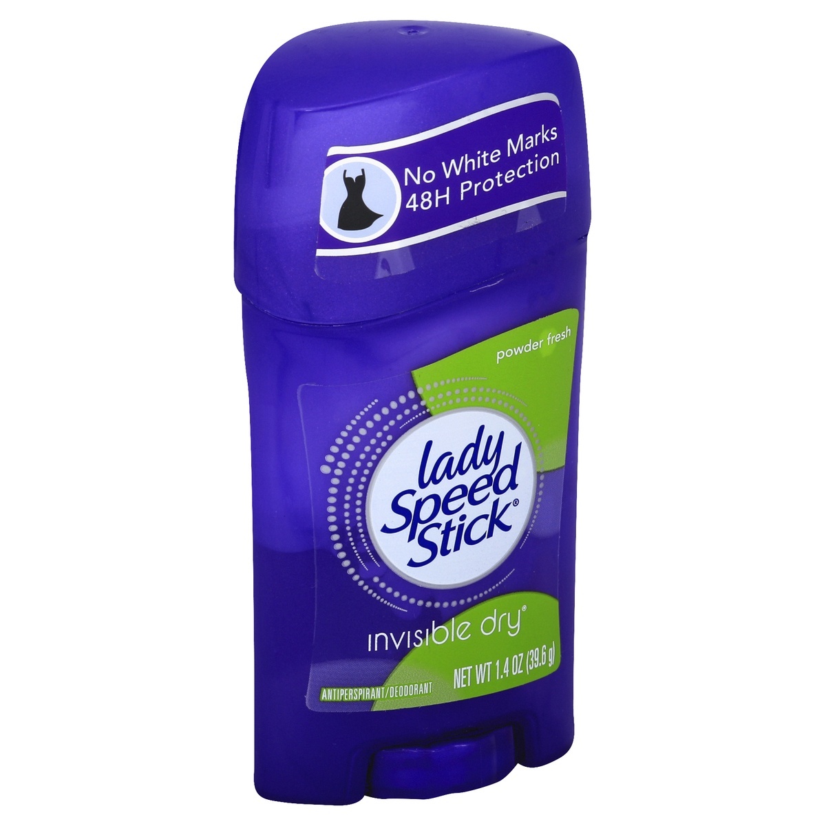 slide 1 of 7, Lady Speed Stick Antipersp/Deod Invisible Dry Powder Fresh, 1.4 oz