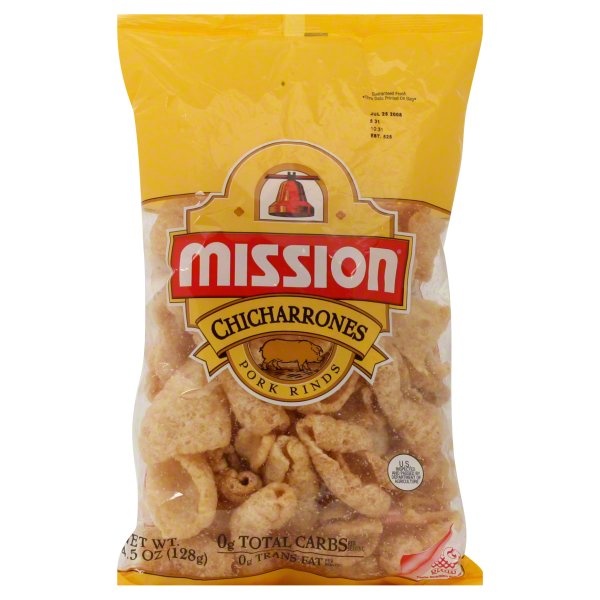 slide 1 of 1, Mission Chicharrones, 4.5 oz