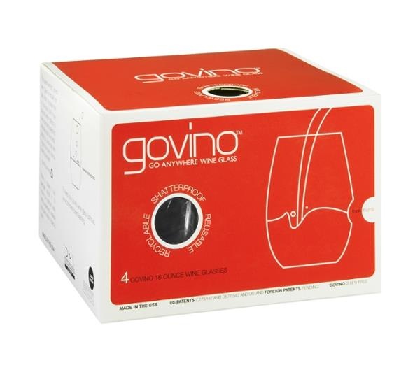 slide 1 of 1, govino Go Anywhere Red Wine, 4 ct