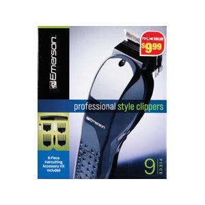 slide 1 of 1, Emerson Emerson Professional Style Clippers, 9 pc