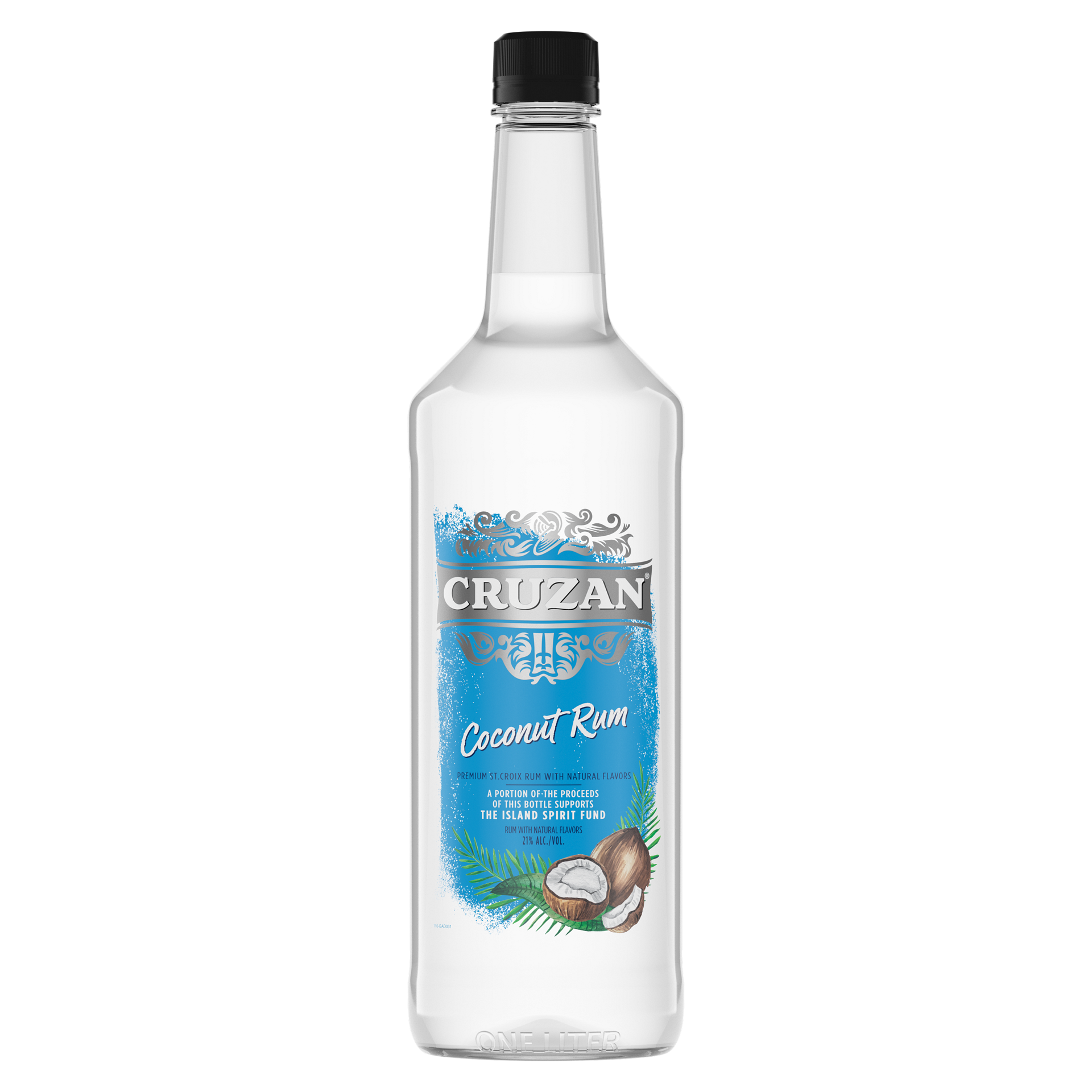 slide 2 of 2, Cruzan Coconut Flavored Rum 1 L, 1 liter