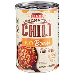 H-E-B Texas Style Chili - No Beans