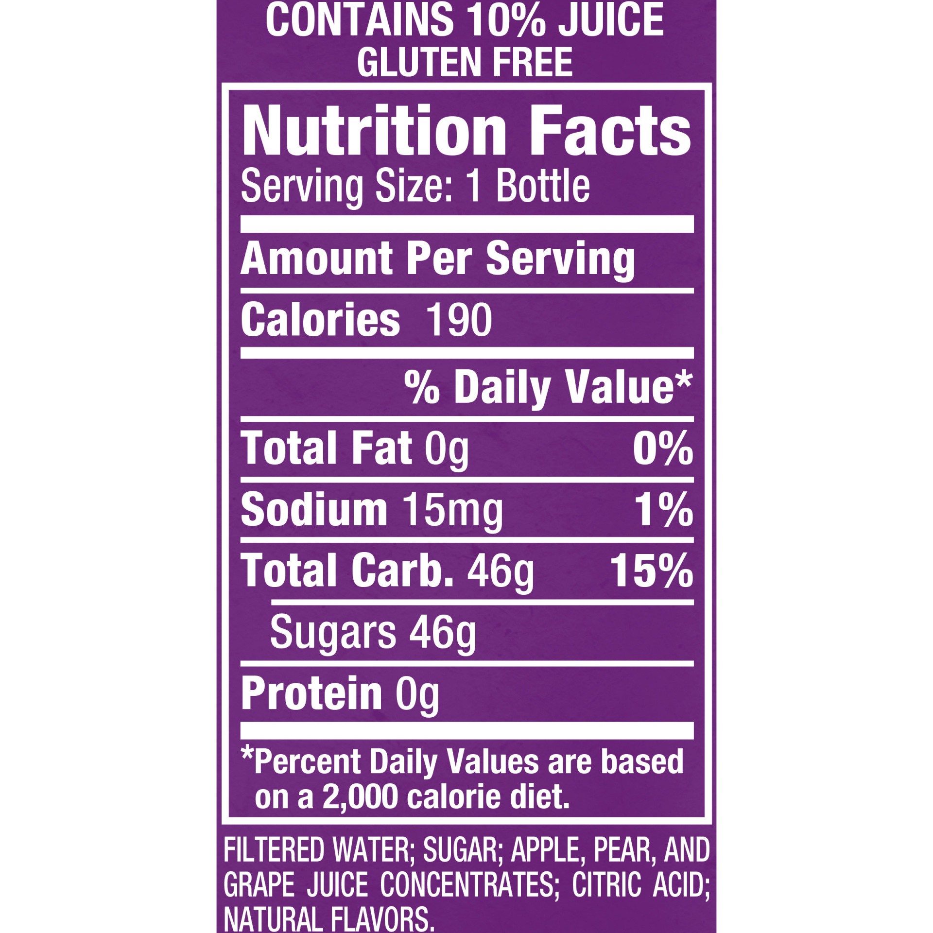 slide 2 of 2, Snapple Grapeade - 16 fl oz, 16 fl oz