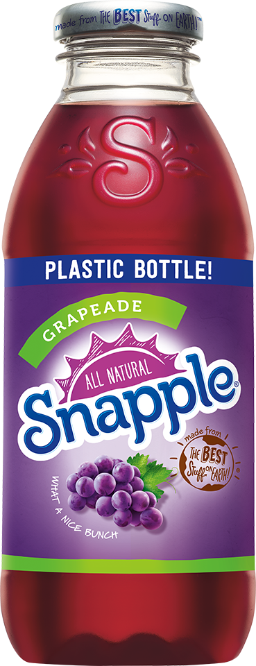 slide 1 of 2, Snapple Grapeade - 16 fl oz, 16 fl oz