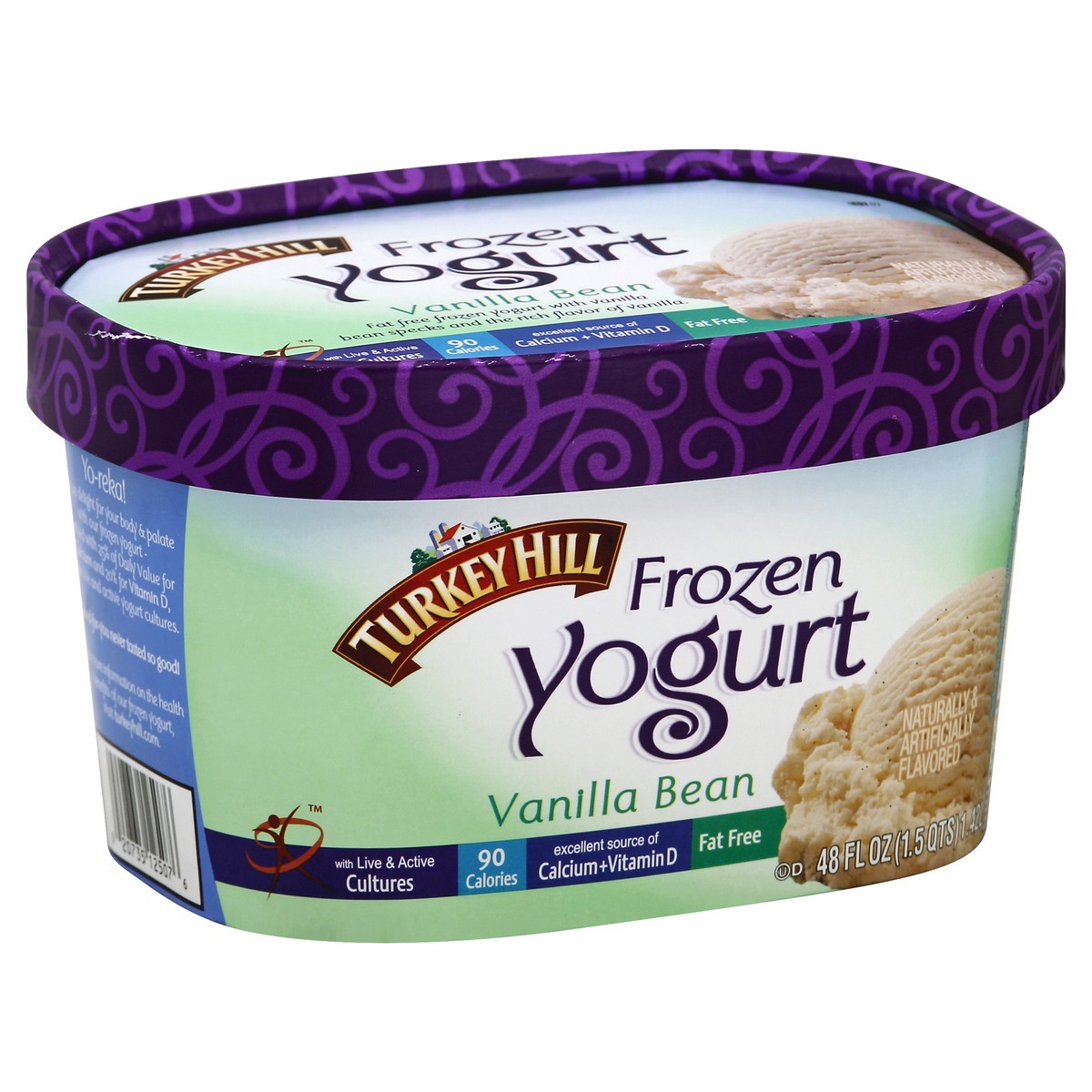 slide 5 of 5, Turkey Hill Frozen Yogurt 48 oz, 48 oz