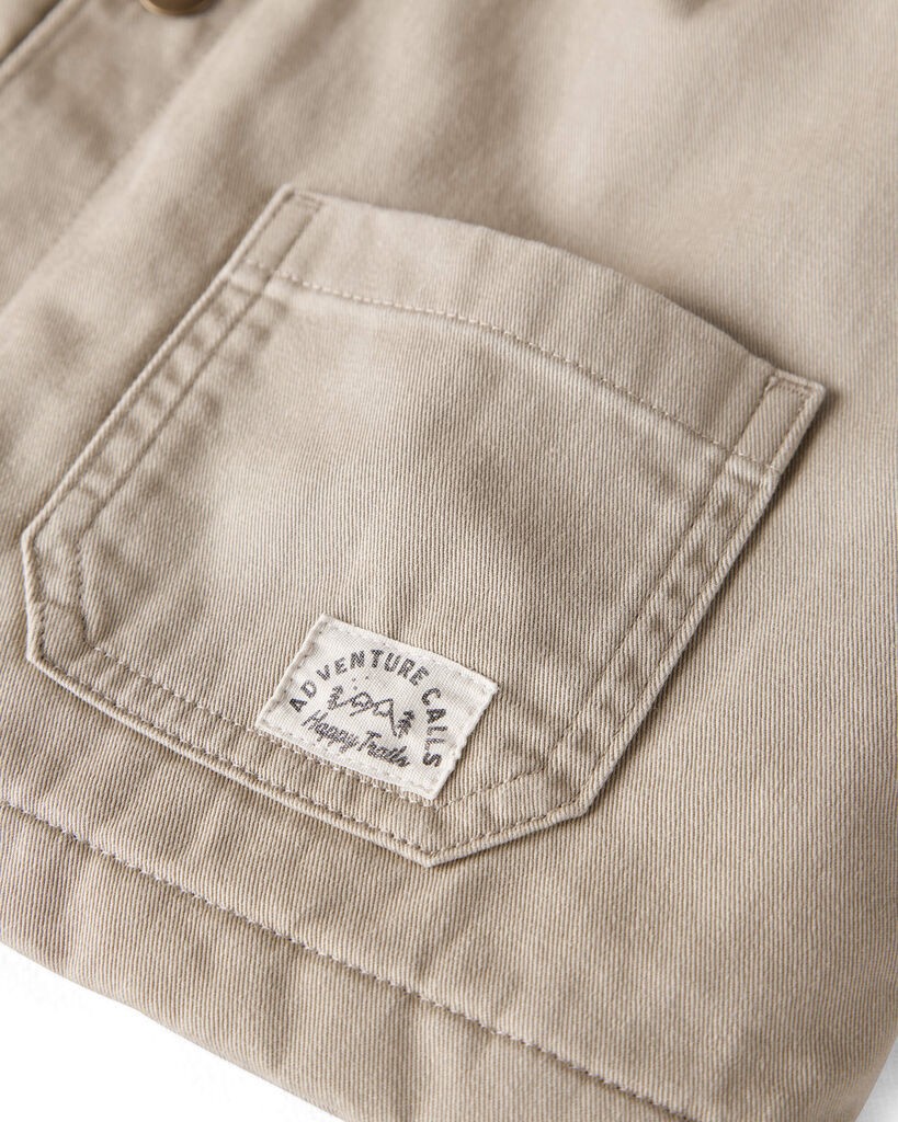 slide 3 of 4, Littleplanet Kid Organic Cotton Western Jacket Winter Khaki 8, 1 ct