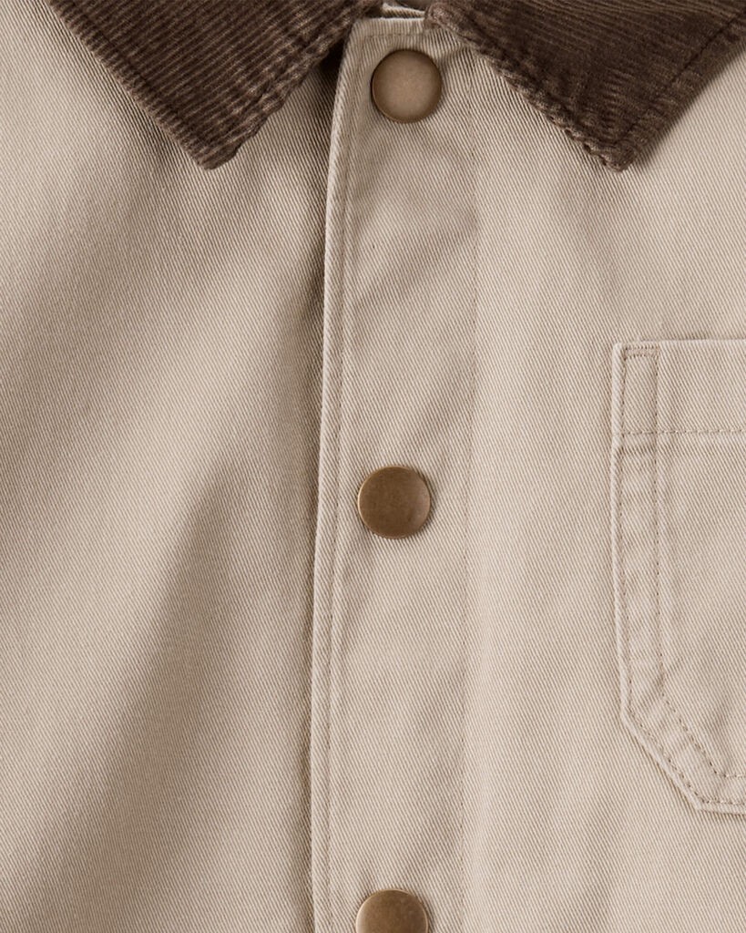 slide 4 of 4, Littleplanet Kid Organic Cotton Western Jacket Winter Khaki 8, 1 ct
