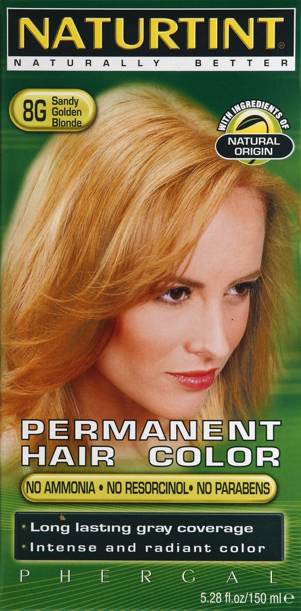 slide 5 of 5, Naturtint Sandy Golden Blonde 8G Permanent Hair Color Gel 5.75 fl oz, 5.75 fl oz