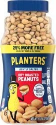 Planters Lightly Salted Dry Roasted Peanuts 20 oz