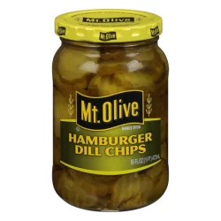 Mt. Olive Hamburger Dill Pickle Chips