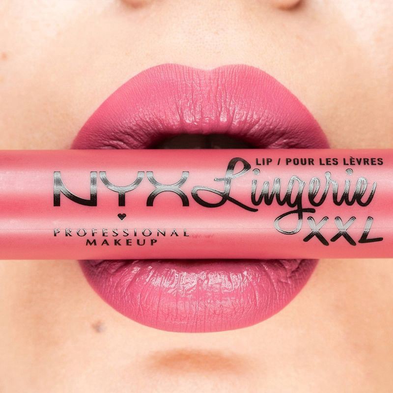 slide 2 of 9, NYX Professional Makeup Lip Lingerie XXL Liquid Lipstick, 0.13 fl oz