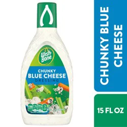 Wish-Bone Chunky Blue Cheese Salad Dressing, 15 fl. oz.