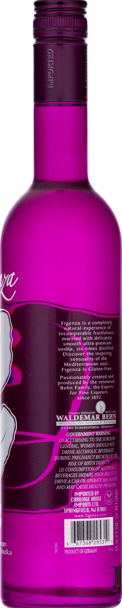 slide 9 of 12, Figenza Mediterranean Fig Flavored Vodka 750 ml, 750 ml
