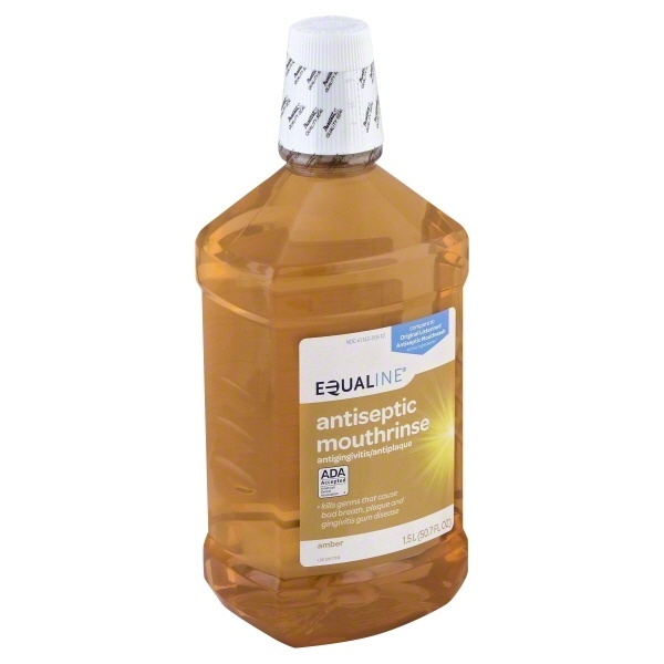 slide 1 of 1, Equaline Mouthwash Amber, 1.5 liter