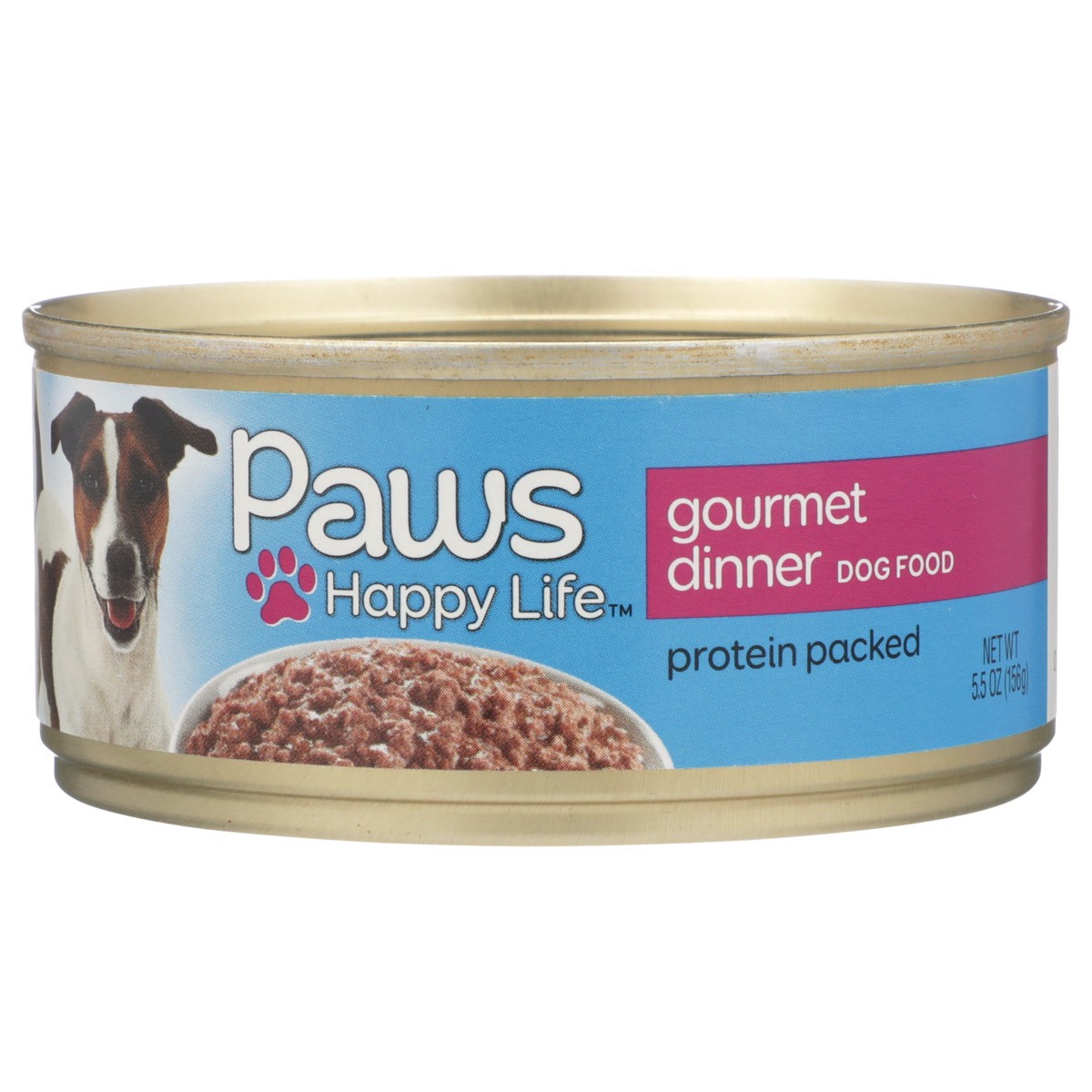 slide 4 of 11, Paws Happy Life Gourmet Dinner Dog Food, 5.5 oz