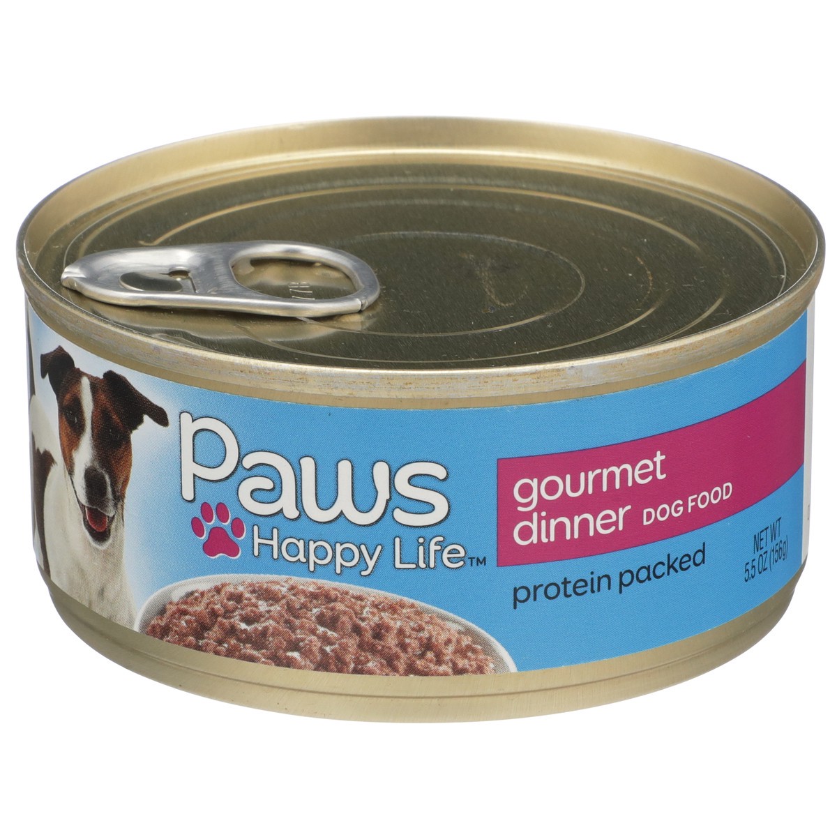 slide 1 of 11, Paws Happy Life Gourmet Dinner Dog Food, 5.5 oz