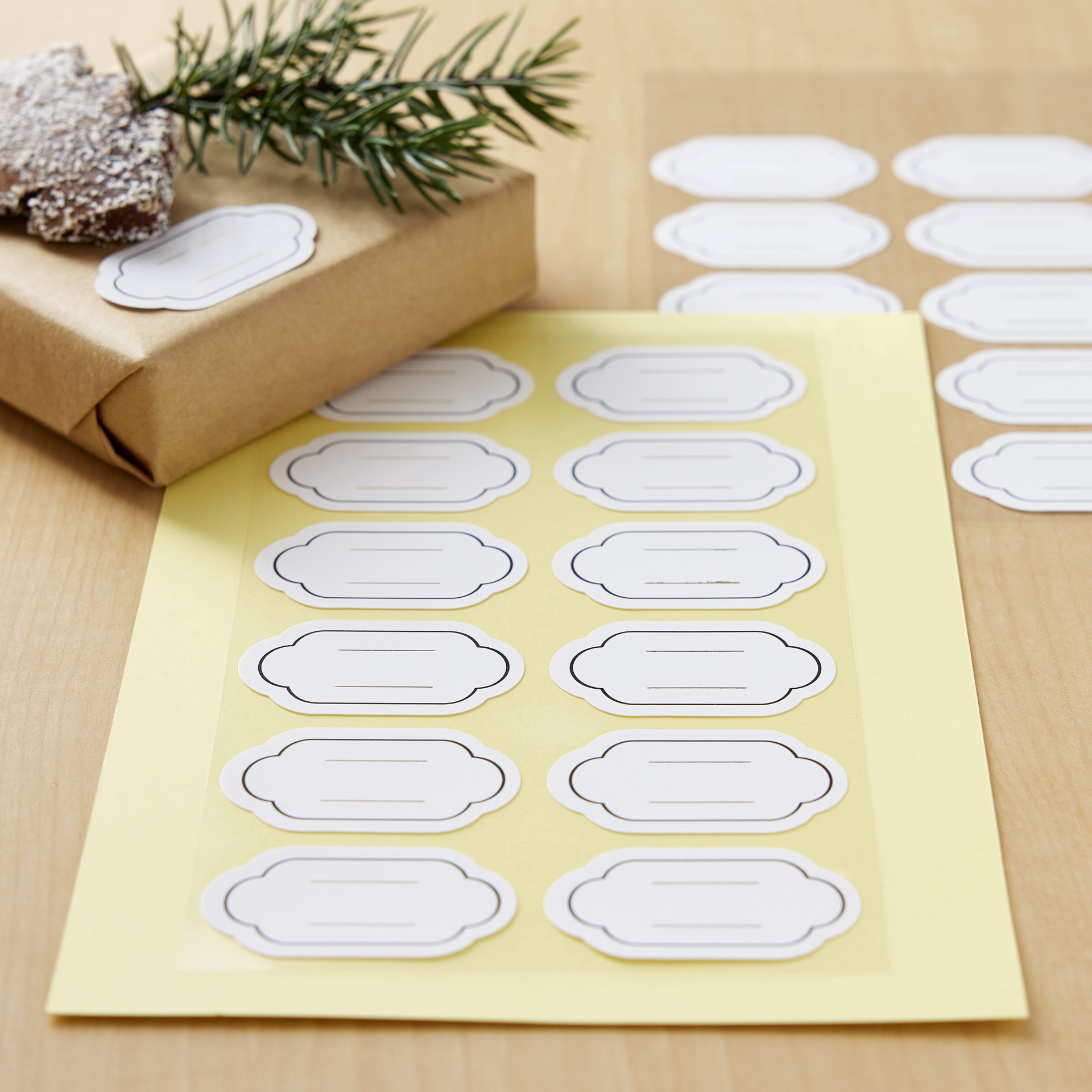 slide 5 of 5, Transparent Label Stickers By Recollections, 98mm x 180mm