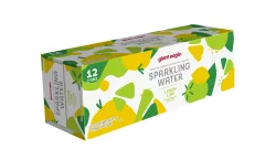 Giant Eagle Lemon Lime Sparkling Seltzer Water - 12 ct; 12 fl oz