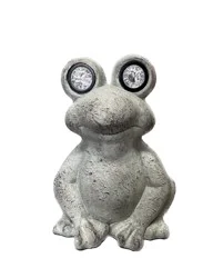 China Manufacturing Solution Frog With Solar Eyes