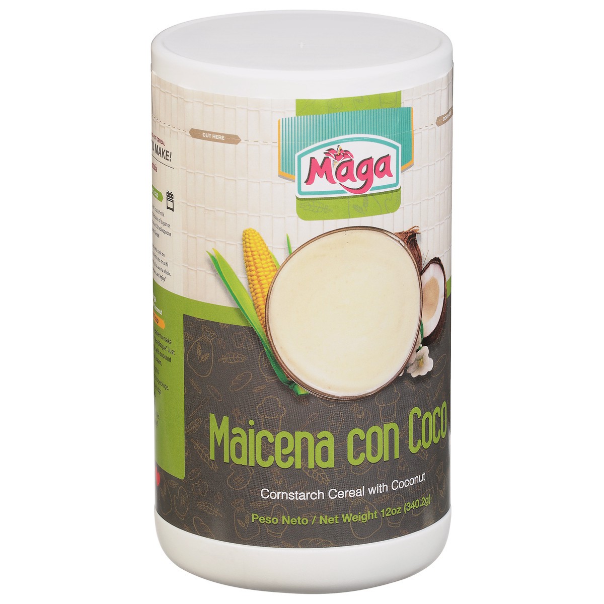 slide 5 of 9, Maga Maicena con Coco, 12 oz