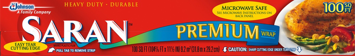 slide 1 of 5, Saran Heavy Duty Premium 100 Square Feet Wrap 1 ea, 100 FTK