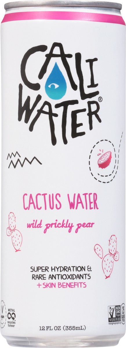 slide 3 of 9, CALIWATER Cactus Water with Prickly Pear 12 fl oz, 1 ct