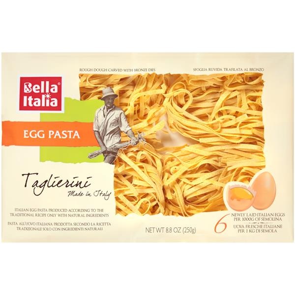 slide 1 of 1, Bella Italia Egg Pasta Taglierini, 8.8 oz