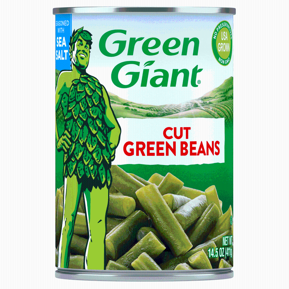 slide 4 of 4, Green Giant Green Bean Reg Cut, 14.5 oz