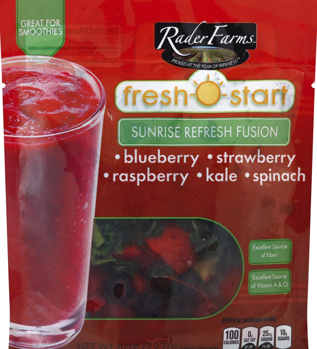 slide 1 of 6, Rader Farms Sunrise Refresh Fusion 8 oz, 8 oz