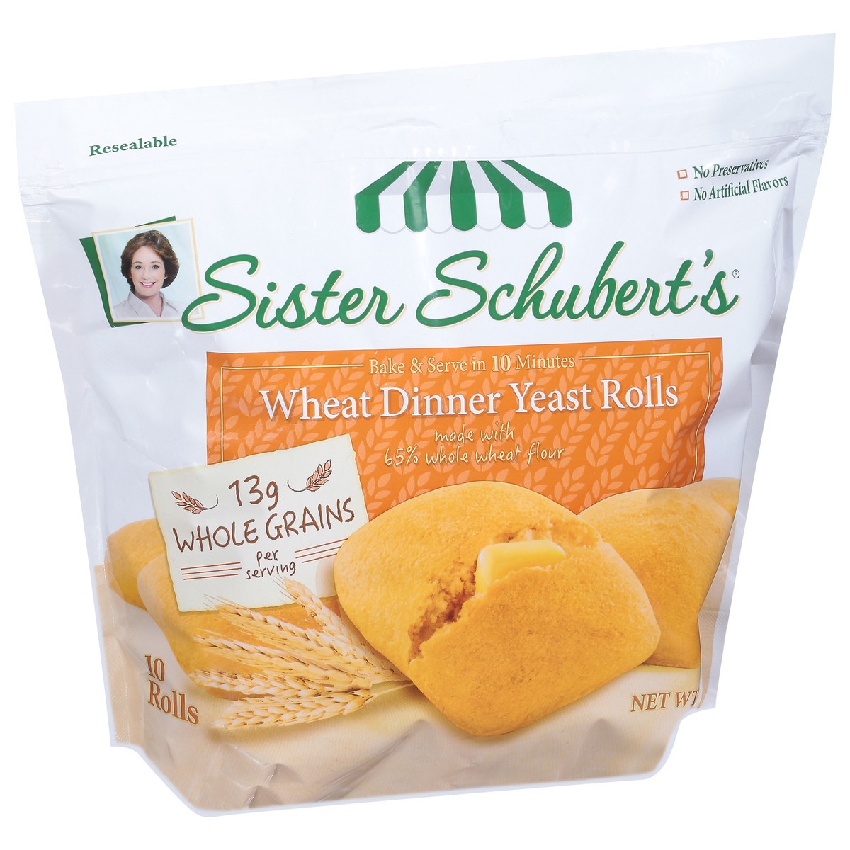 slide 2 of 9, Sister Schubert's Wheat Dinner Rolls, 15 oz