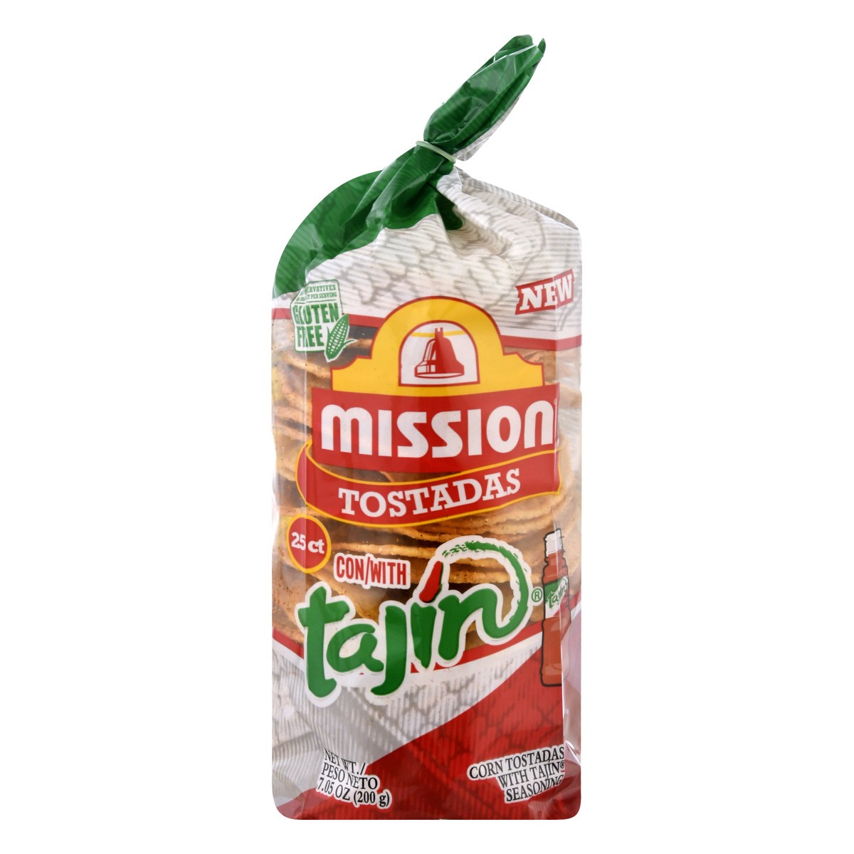 slide 3 of 11, Mission with Tajin Tostadas 25 ea, 7.05 oz