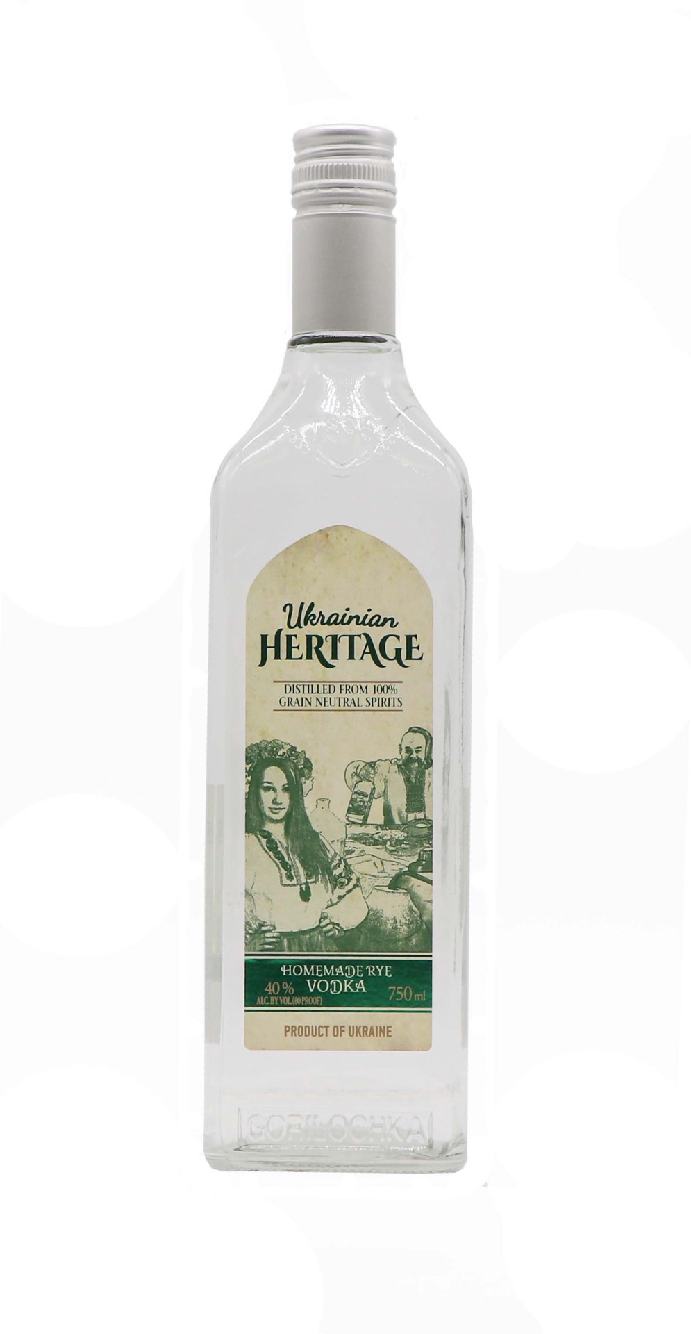 slide 1 of 1, Ukrainian Heritage Rye Vodka, 750 ml