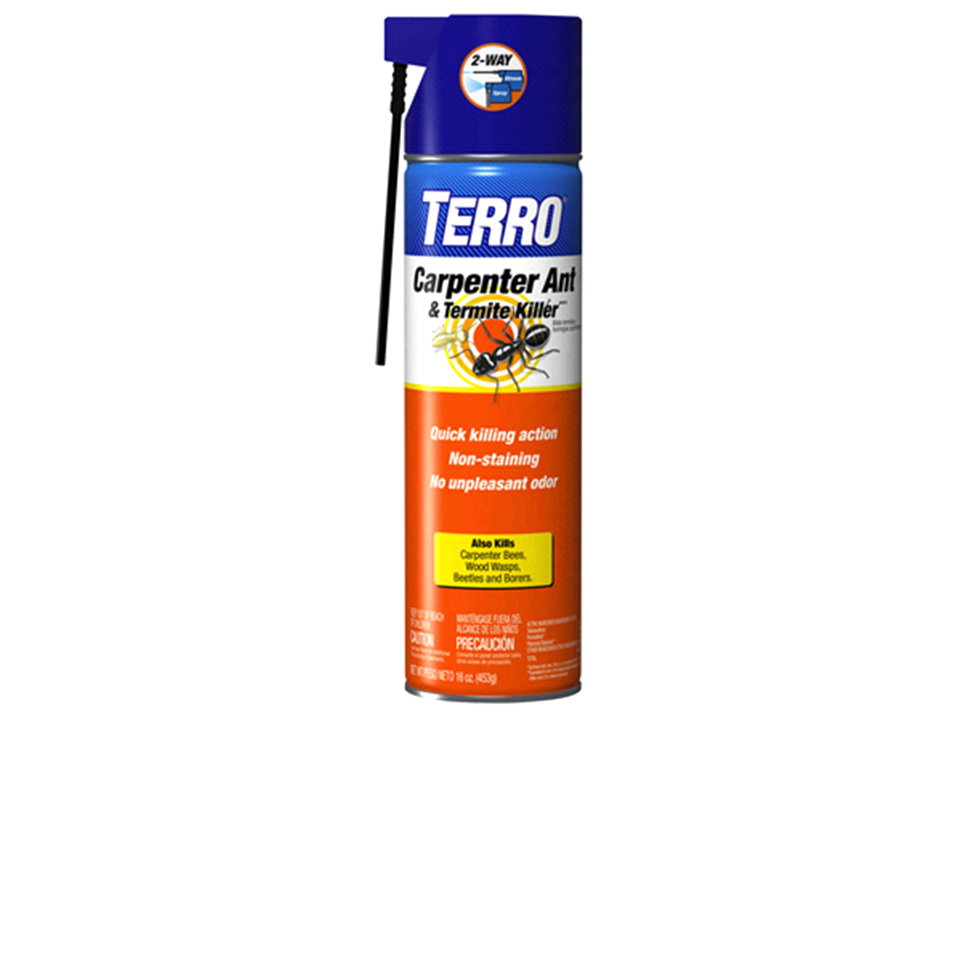 slide 1 of 1, TERRO Carpenter Ant & Termite Killer Spray, 16 oz