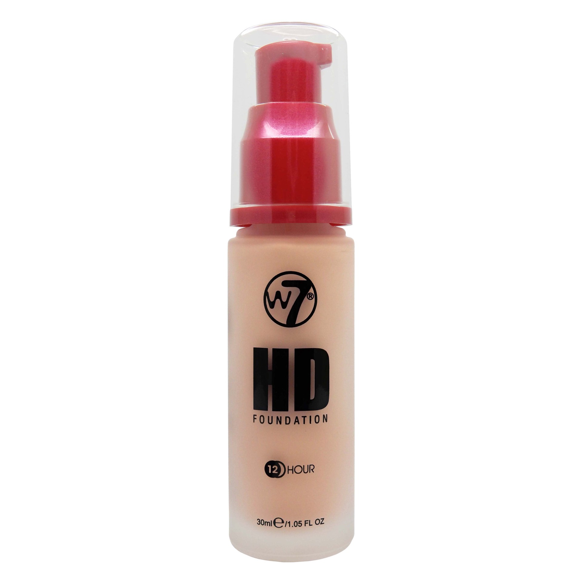 slide 1 of 1, W7 Hd Foundation Nat Beige, 1 ct