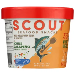 Scout Tuna Chile Jalapeno Snack Kit