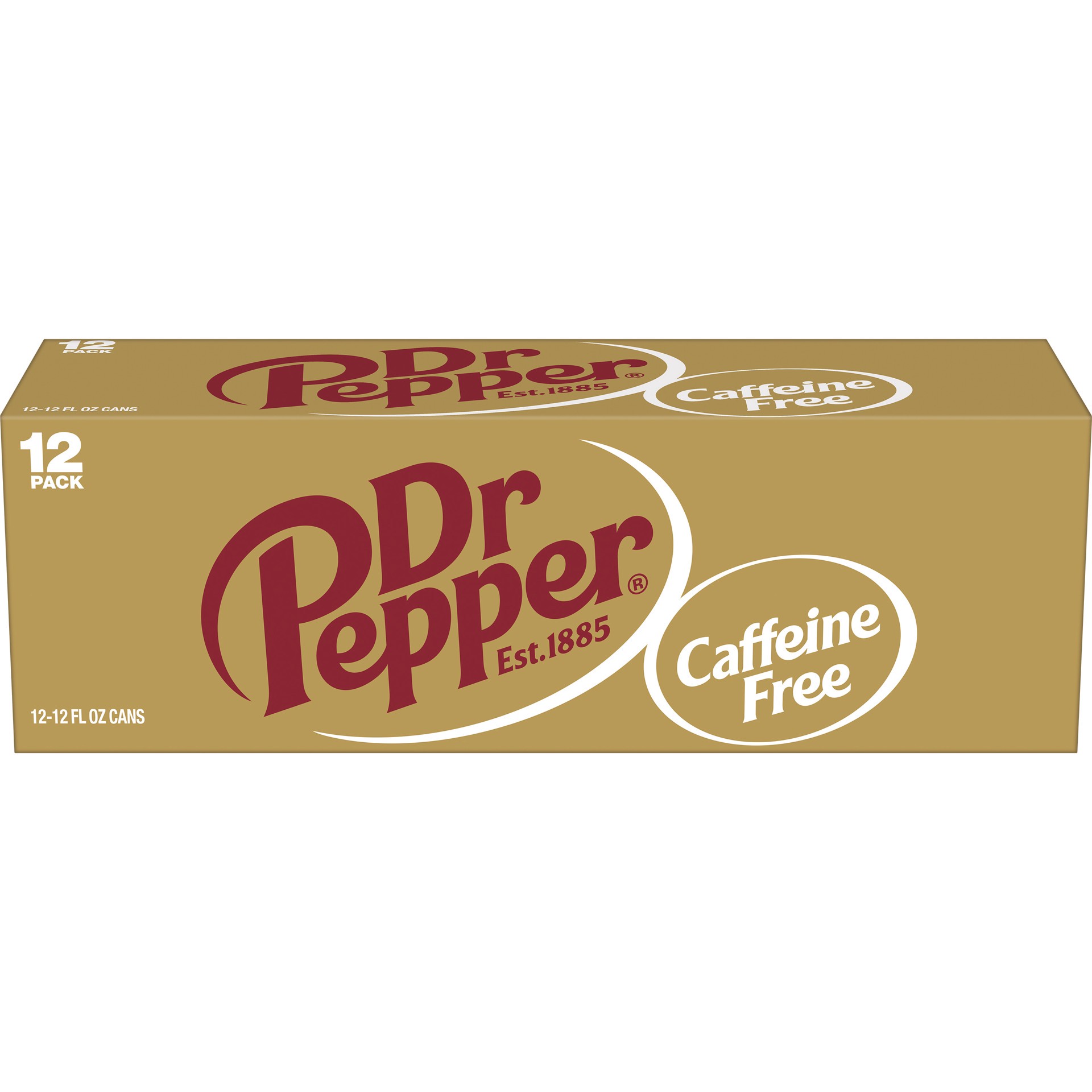 slide 3 of 5, Dr Pepper Caffeine Free - 12 ct, 12 ct; 12 fl oz