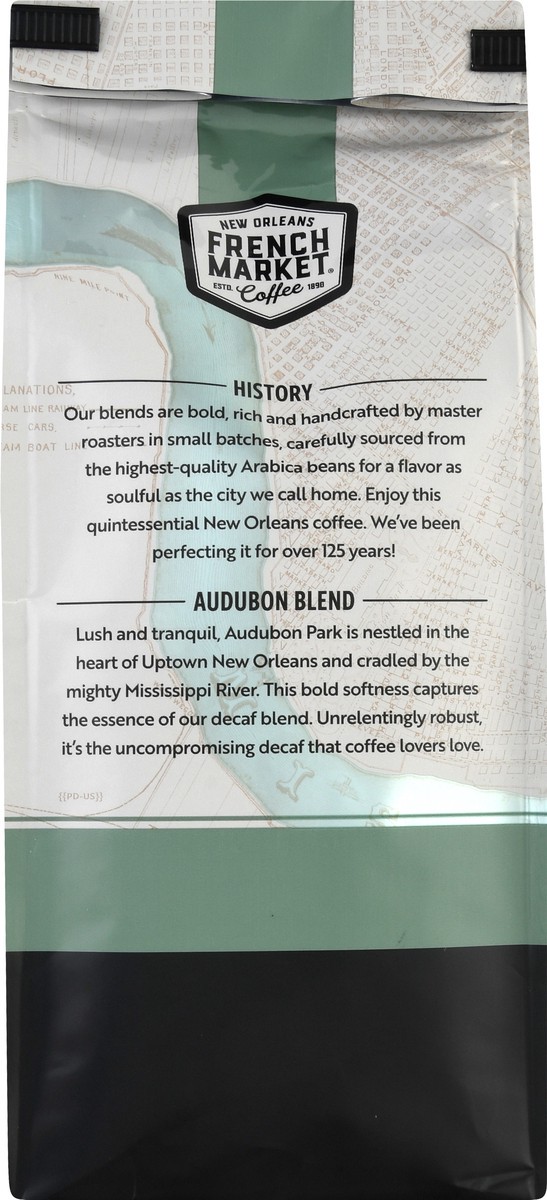 slide 11 of 12, French Market Coffee Ground Decaffeinated Audubon Blend Coffee - 11 oz, 11 oz