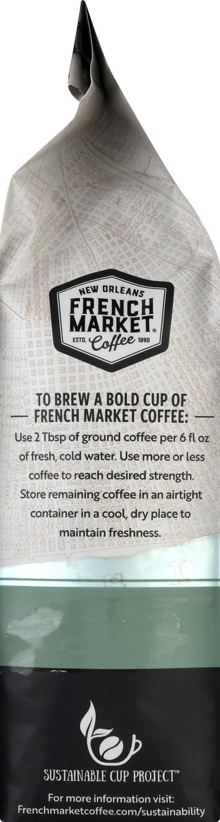 slide 5 of 12, French Market Coffee Ground Decaffeinated Audubon Blend Coffee - 11 oz, 11 oz