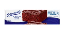 Entenmann's Chocolate Fudge Iced Cake, 17 oz, Sheet Cake, Box