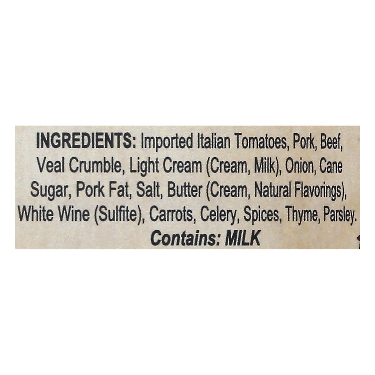 slide 13 of 13, Alla Famiglia Bolognese Sauce, 24 oz